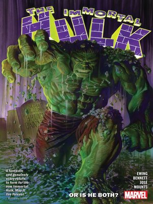 cover image of The Immortal Hulk (2018), Volume 1